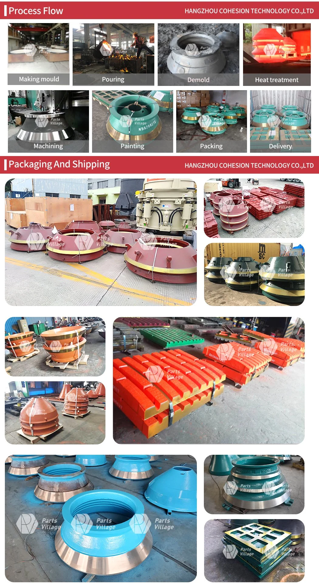 Shanbao PE 400*600 PE500*750 PE600*900 Jaw Crusher Spare Parts Fixed Swing Jaw Plate