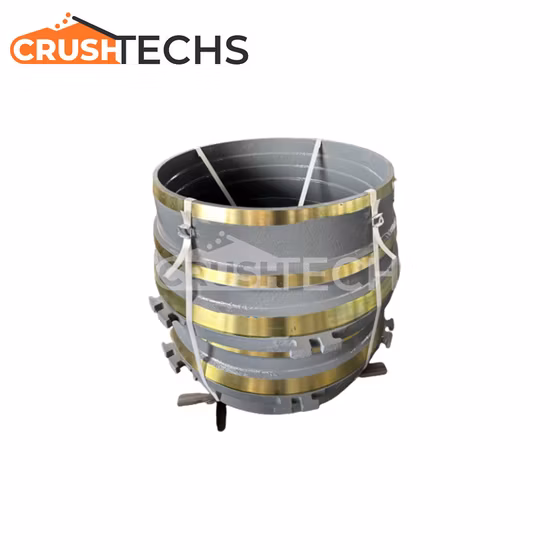 Revestimiento de tazón y manto de trituradora de cono estándar de 4.25